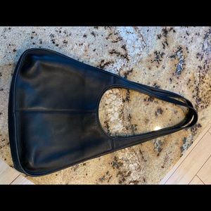 Vintage Coach Black Leather Purse